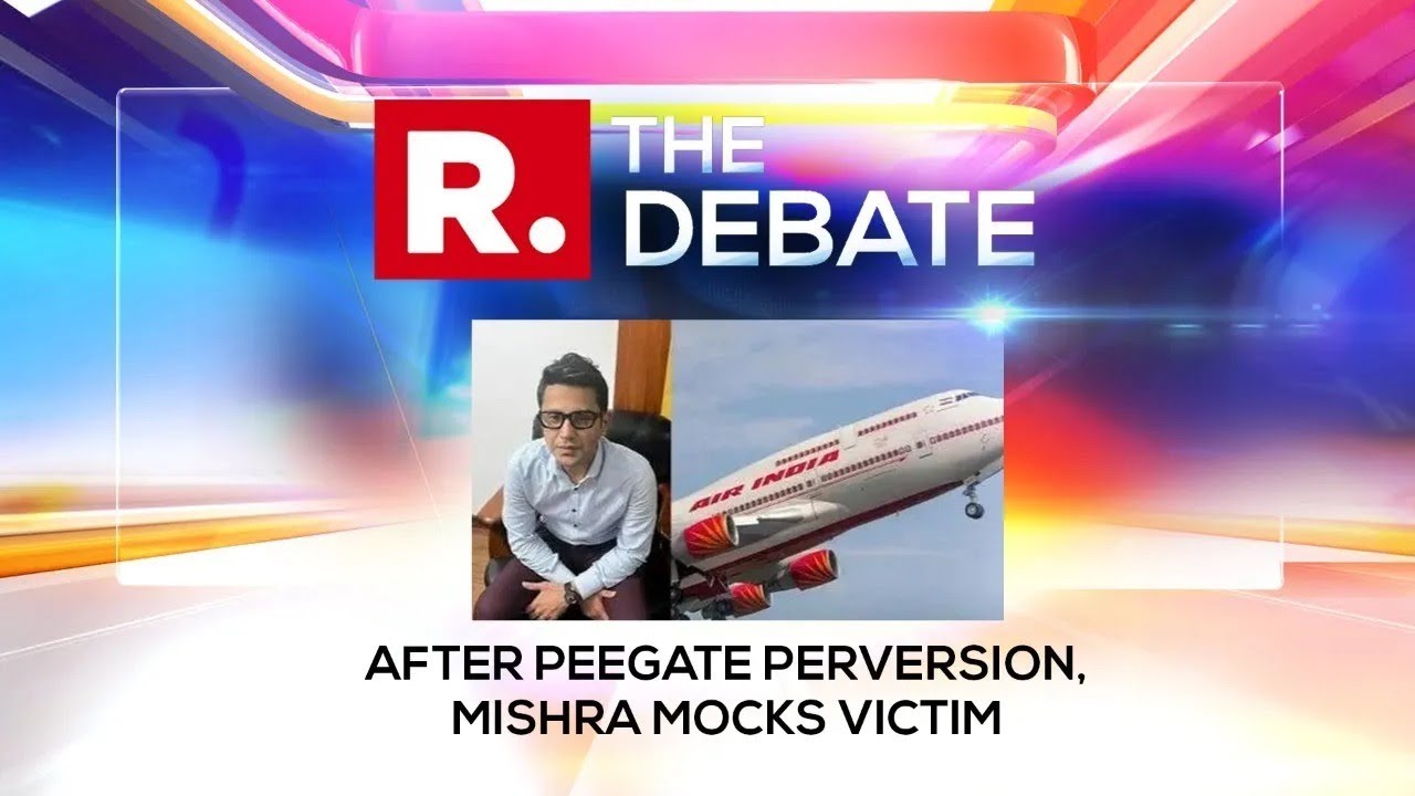 The Debate: Accused Shankar Mishra Stoops To Victim Shaming In Air India Urinating Incident