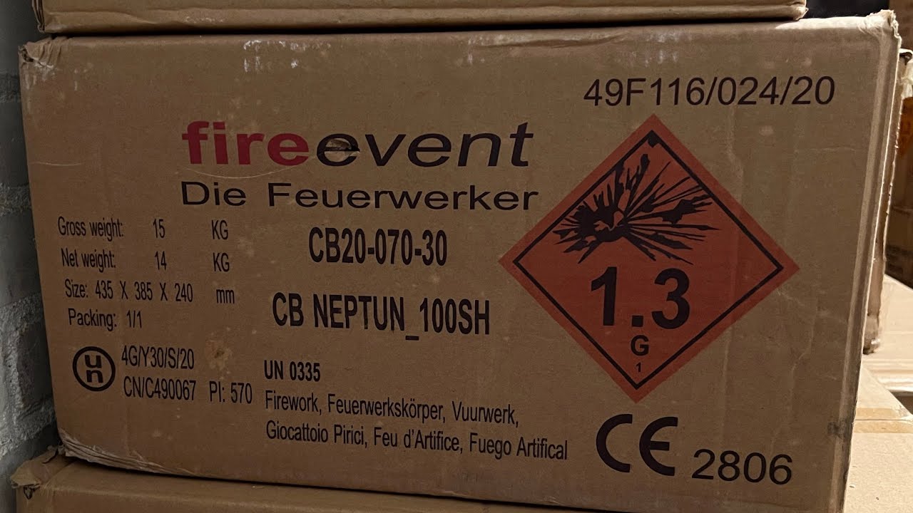 Fire-Event - Neptun - vuurwerk