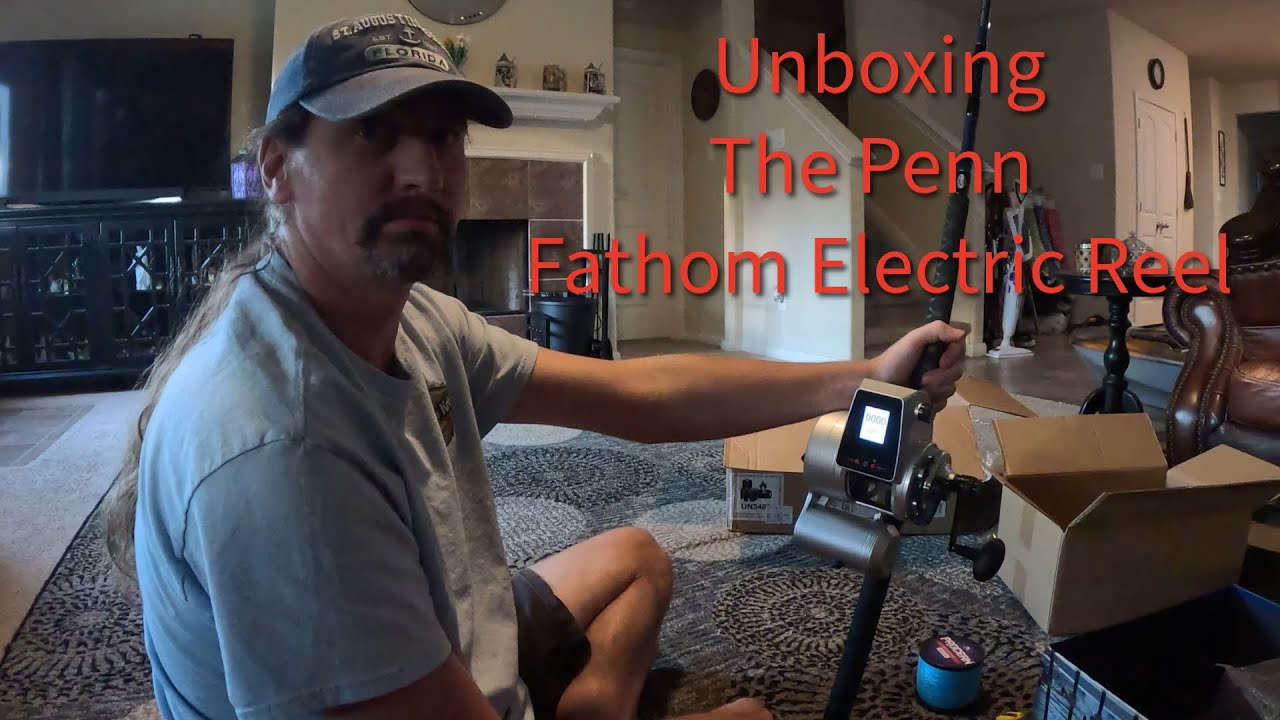 Распаковка комплекта Penn Fathom Electric Reel и его настройка
