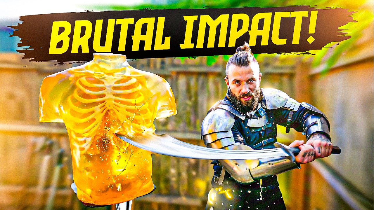 Testing Blunt Medieval Weapons on a Ballistic Dummy | Buhurt Armor Combat