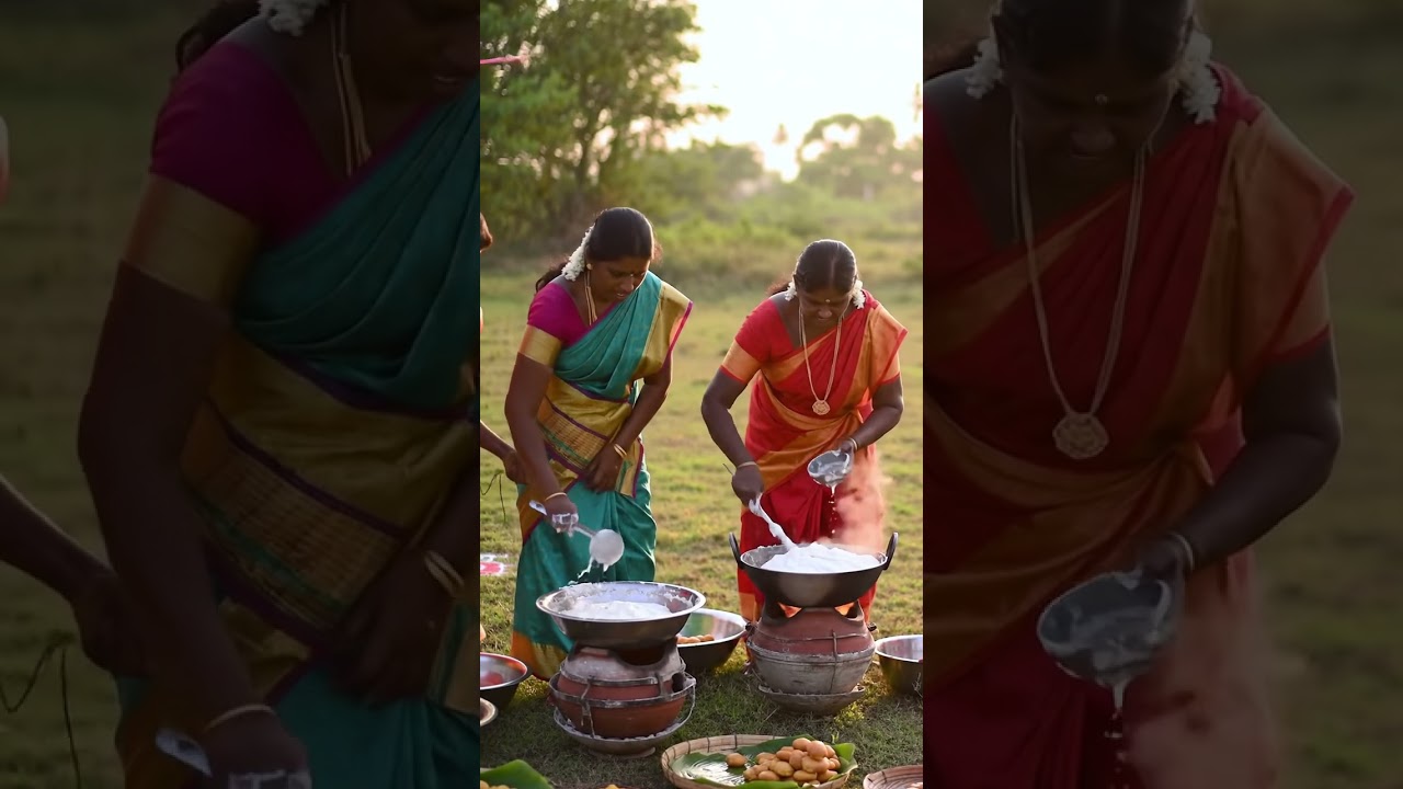 Village Women Making Sweets in Pongal Festival | Desi Vibes & Culture