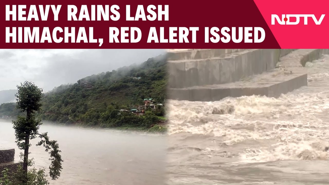 Himachal Rains | Heavy Rains Lash Himachal Pradesh | Red Alert Across Himachal And Uttarakhand