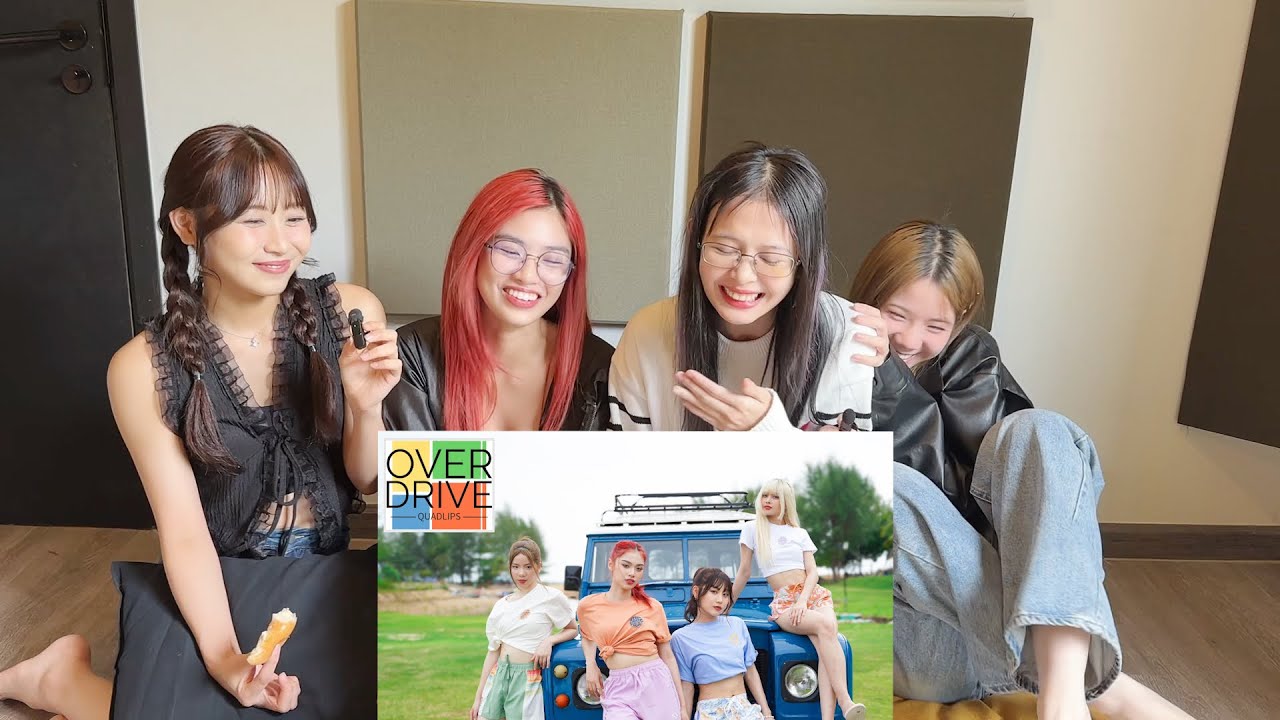 QUADLIPS 'Overdrive' MV Reaction