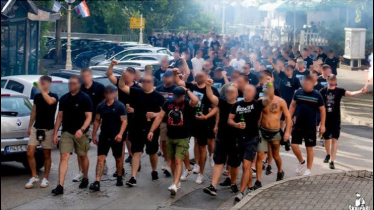 Druženje i korteo pred utakmicu - NK &Scaron;iroki Brijeg - FK Velež