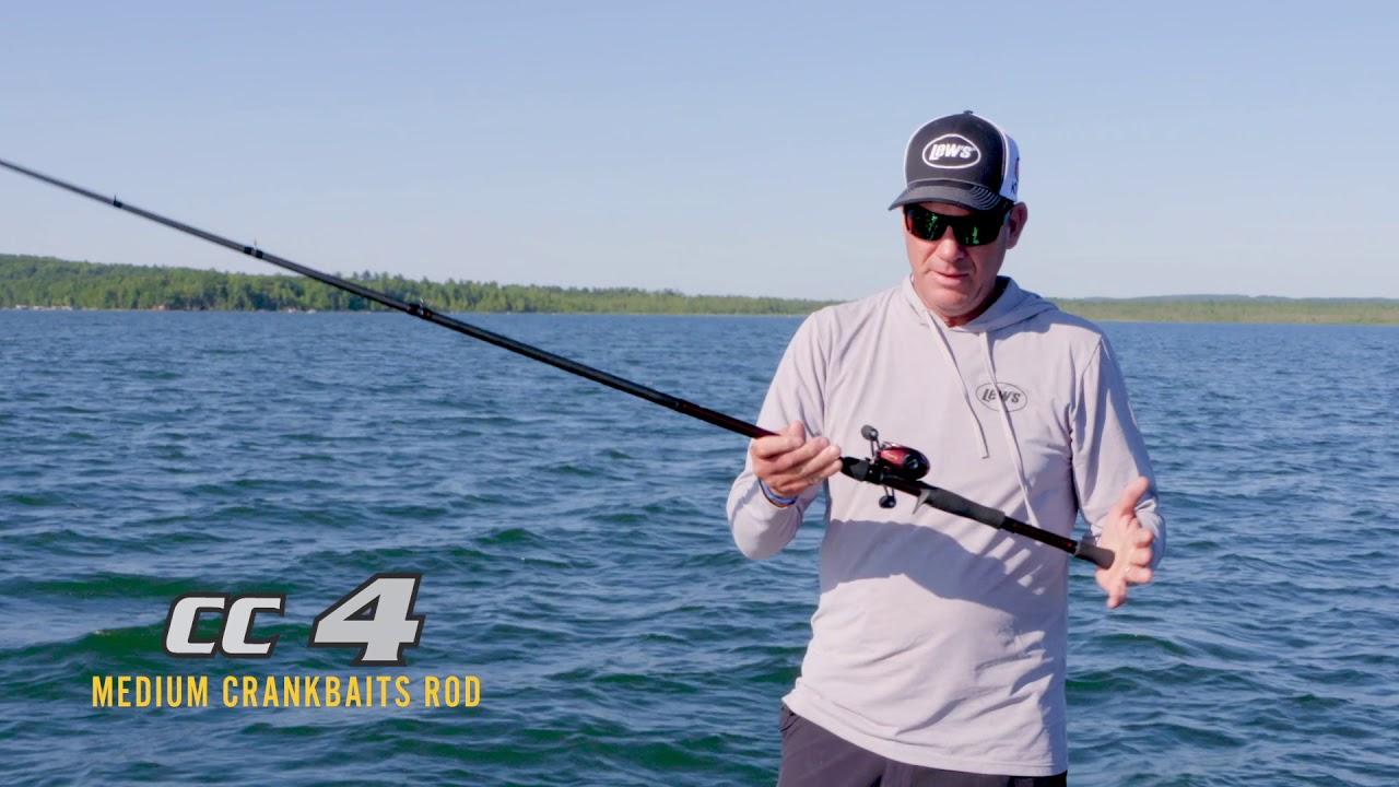 CC4 rod technique and demonstration - Largemouth - KVD Series Rods from Lews