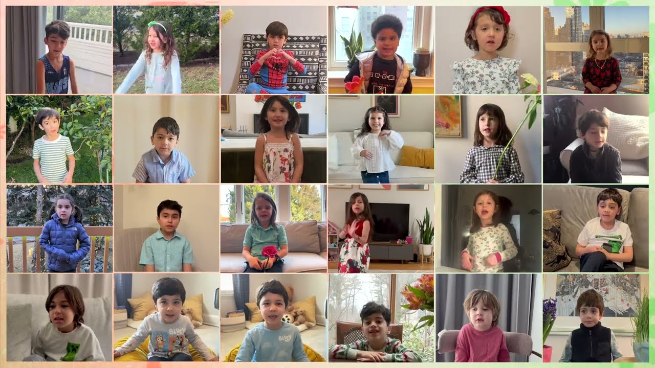 Yek Gol Dah Gol (یک گل ده گل) - Performed by Pardis for Children Music Class Badoom - Spring 2025