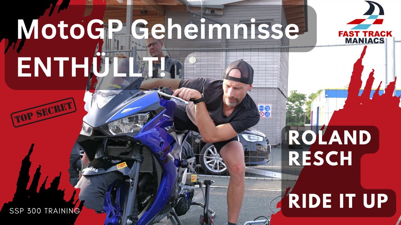 Geheimnisse eines Champions: Tiefen Einblick in die MotoGP-Level Fahrtechnik mit Roland Resch!