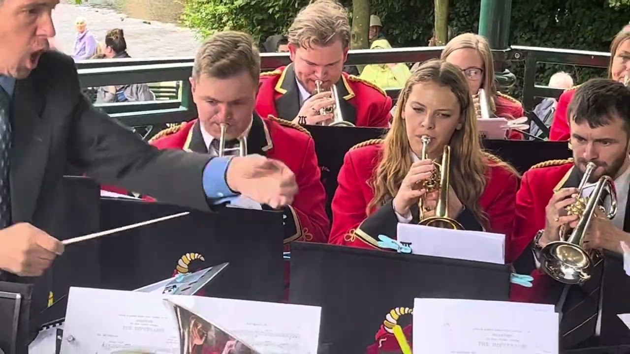 1 Death or Glory - Hade Edge Brass Band - Wetherby Bandstand - 2nd July 2023