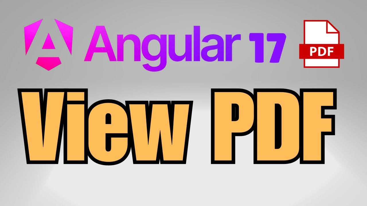 Как просмотреть PDF-файл в Angular 17?