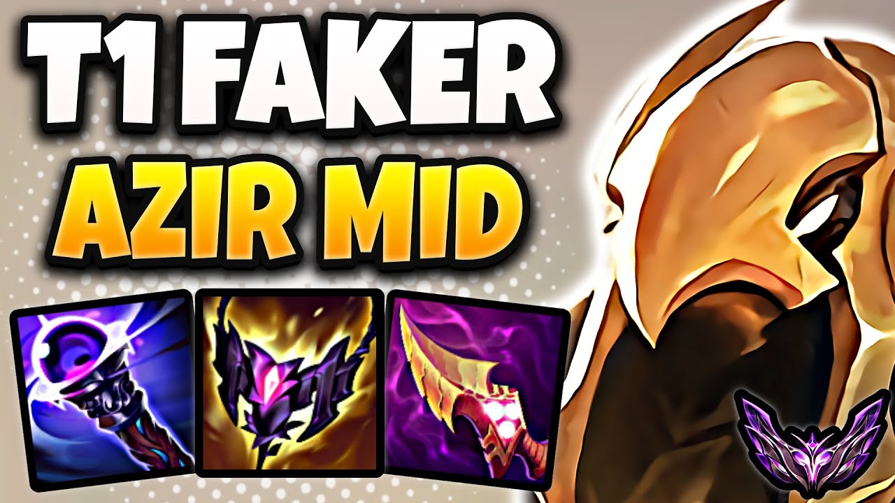 T1 Faker Azir vs Aurora [ MID ] Patch 25.24 Ranked Korea