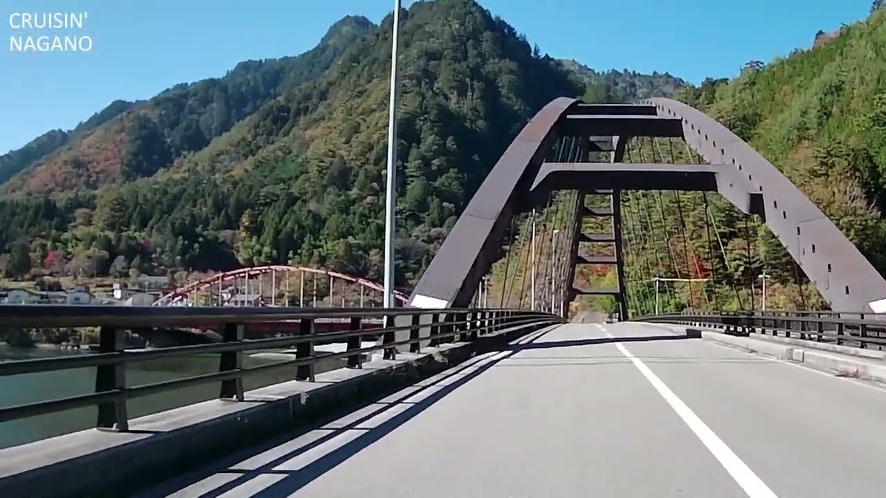Driving to Atera Valley in Kiso | 木曽の阿寺渓谷【ドライブ動画】