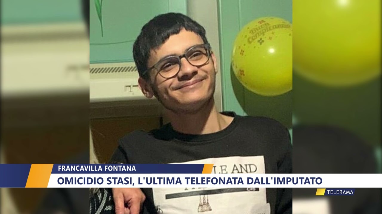 Omicidio stasi, l'ultima telefonata dall'imputato