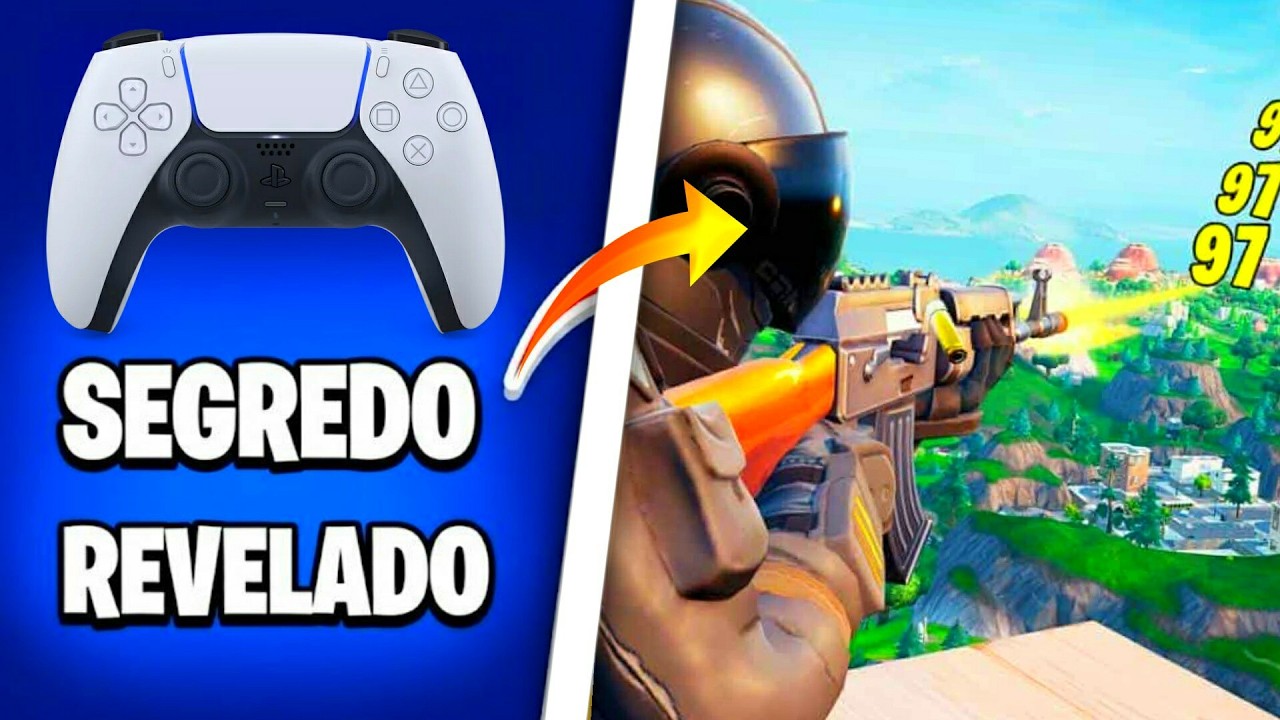 🔥COMO TIRAR O DELAY DO CONTROLE NO FORTNITE! MELHOR CONFIGURA&Ccedil;&Atilde;O PARA CONSOLE! (PS4/XBOX/PS5/SWITCH)