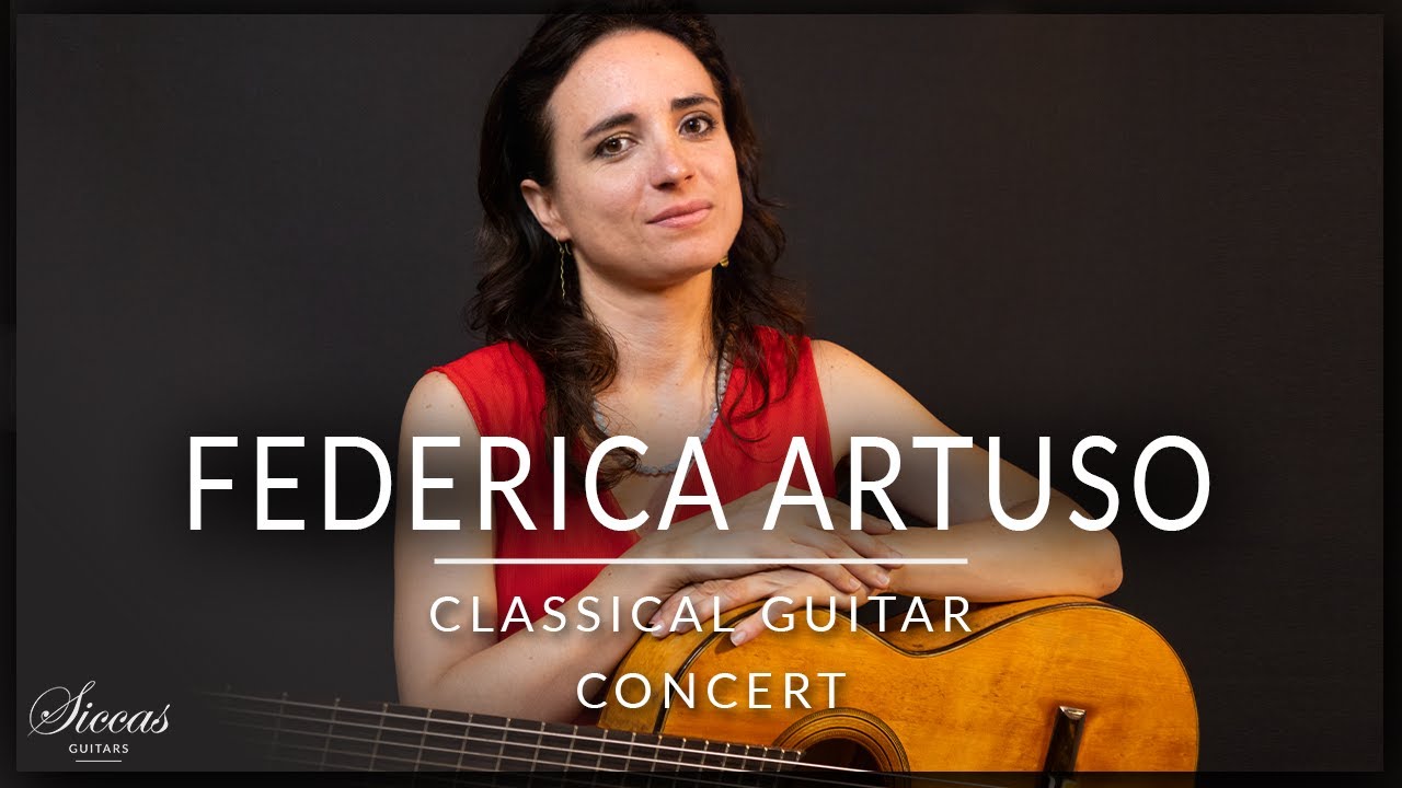 FEDERICA ARTUSO - Classical Guitar Concert on a Fabio Zontini Papier mâché Guitar | Siccas Guitars