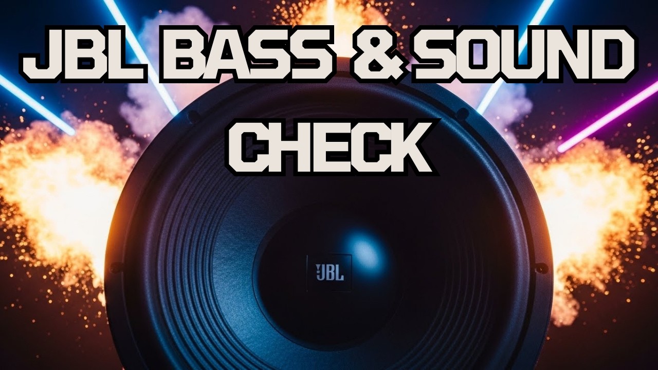 ⚡ JBL Speaker Bass Test | Maximum Power Mode!