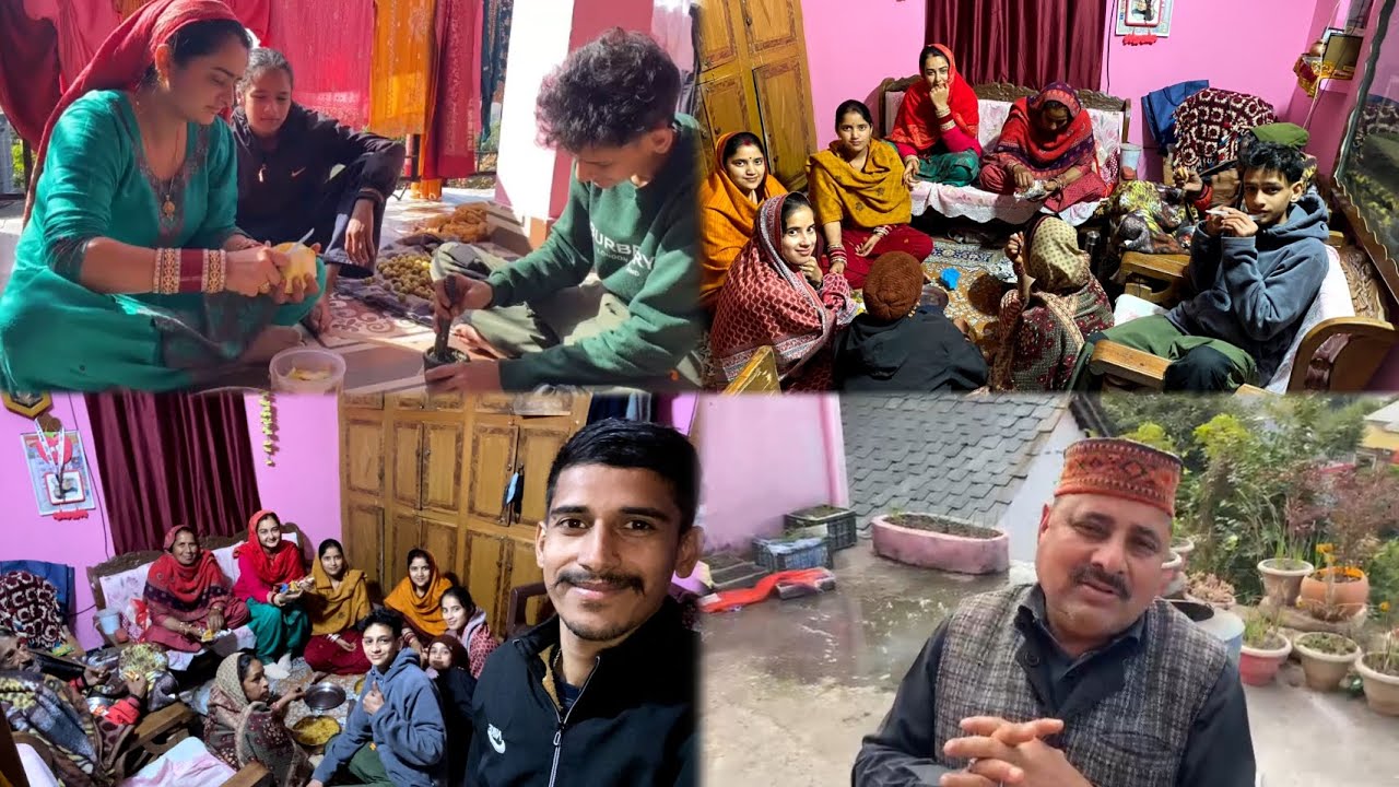 #शादी खत्म होने के बाद भाई ने दी सभी को पार्टी 🥳।। #himachal #party #villagelife