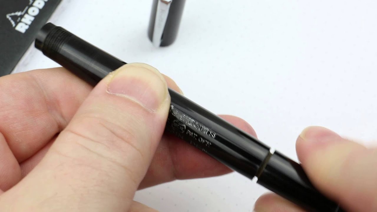 Waterman Safety Pen - Partial Disassembly