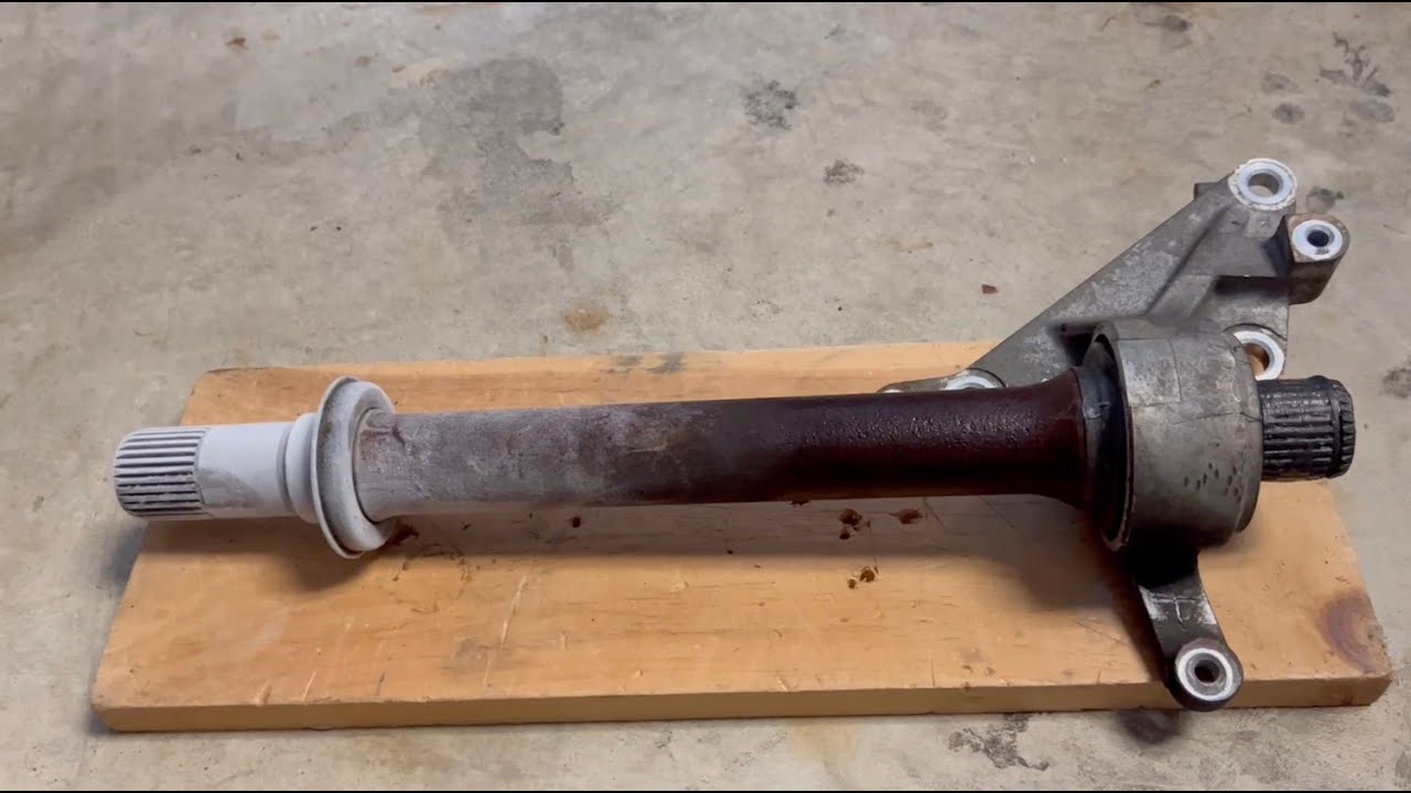 Honda Odyssey Intermediate Axle Bearing Replacement - C.V. axle (2009)