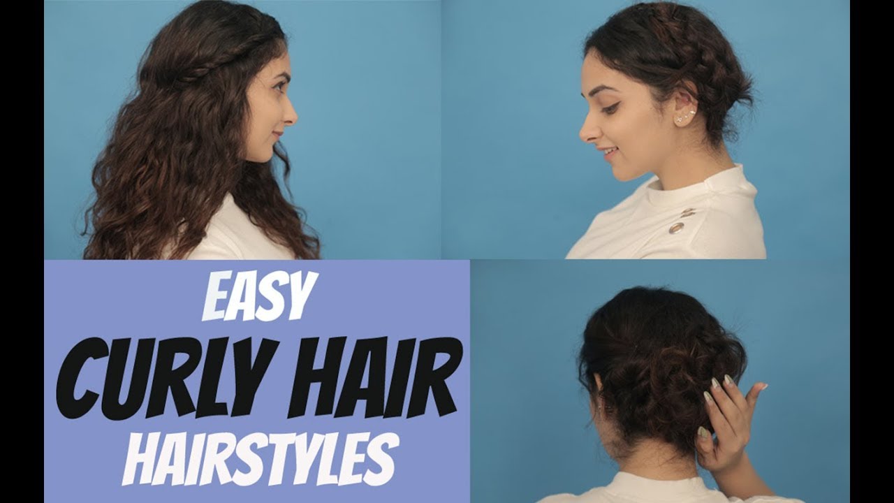 Lazy Girl Hairstyles For Curly Hair | Beauty BFF | MissMalini