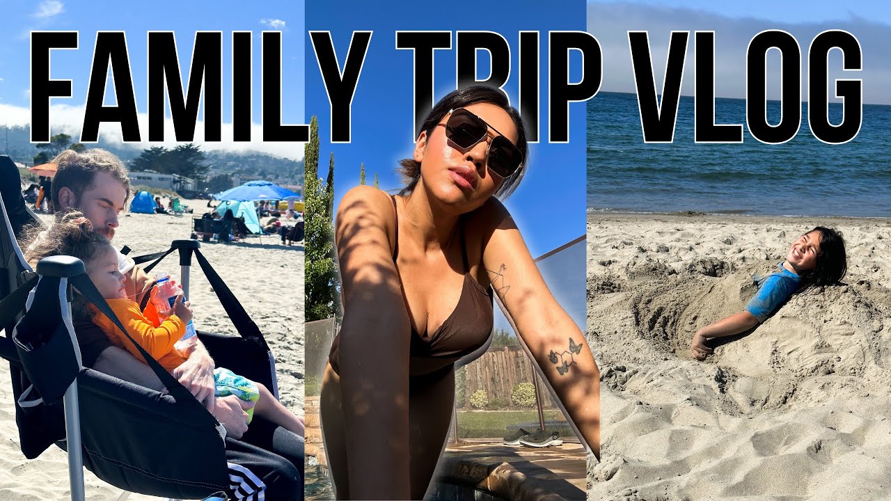 Monterey, CA Family Trip VLOG | Packing and Traveling with 2 kids...Here's what happened.