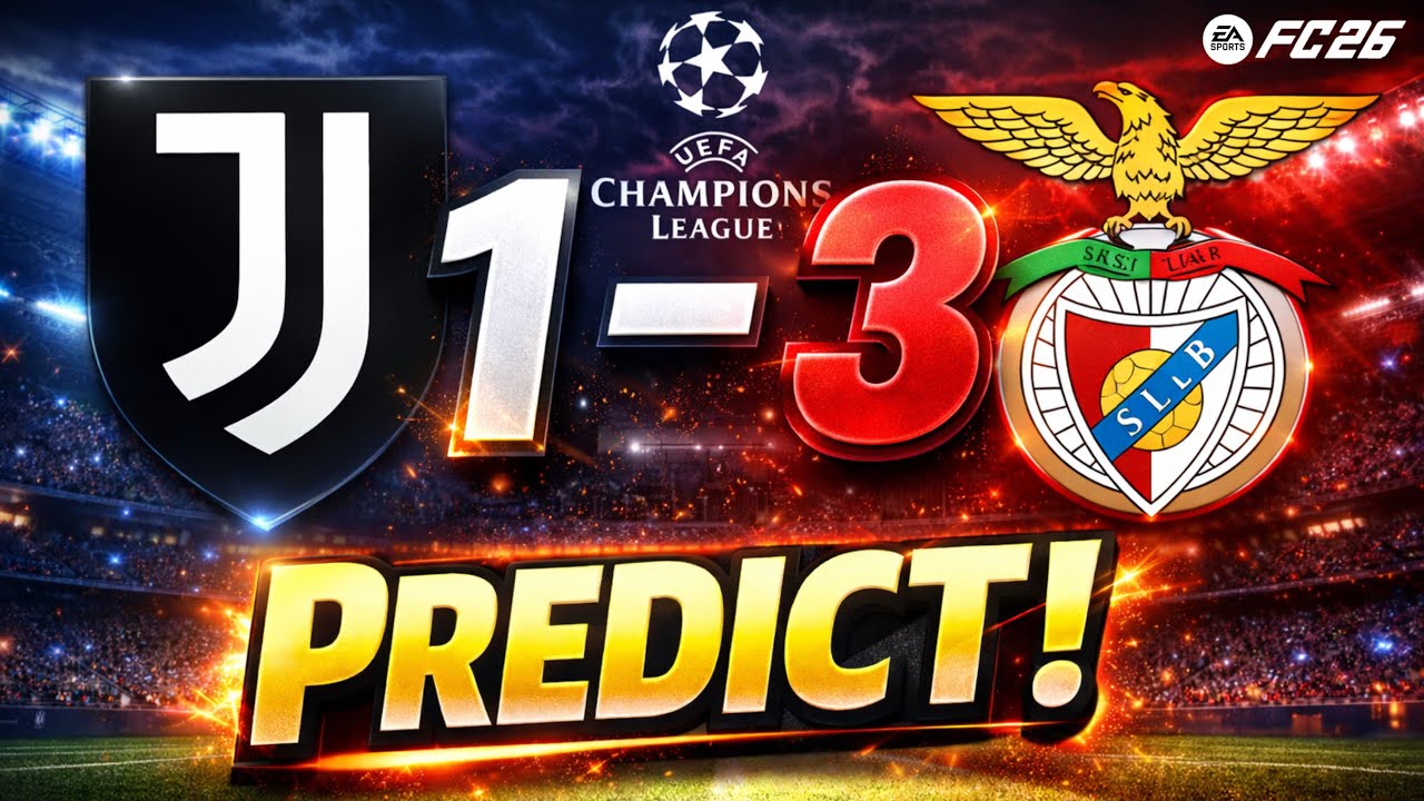 JUV 1 - 3 BEN | Il BENFICA DISTRUGGERÀ la JUVENTUS “PREDICT!”