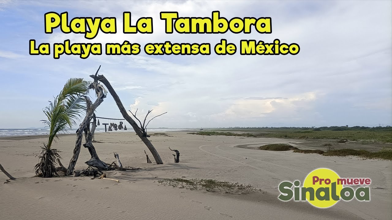 Playas de Sinaloa, hermosa playa La Tambora