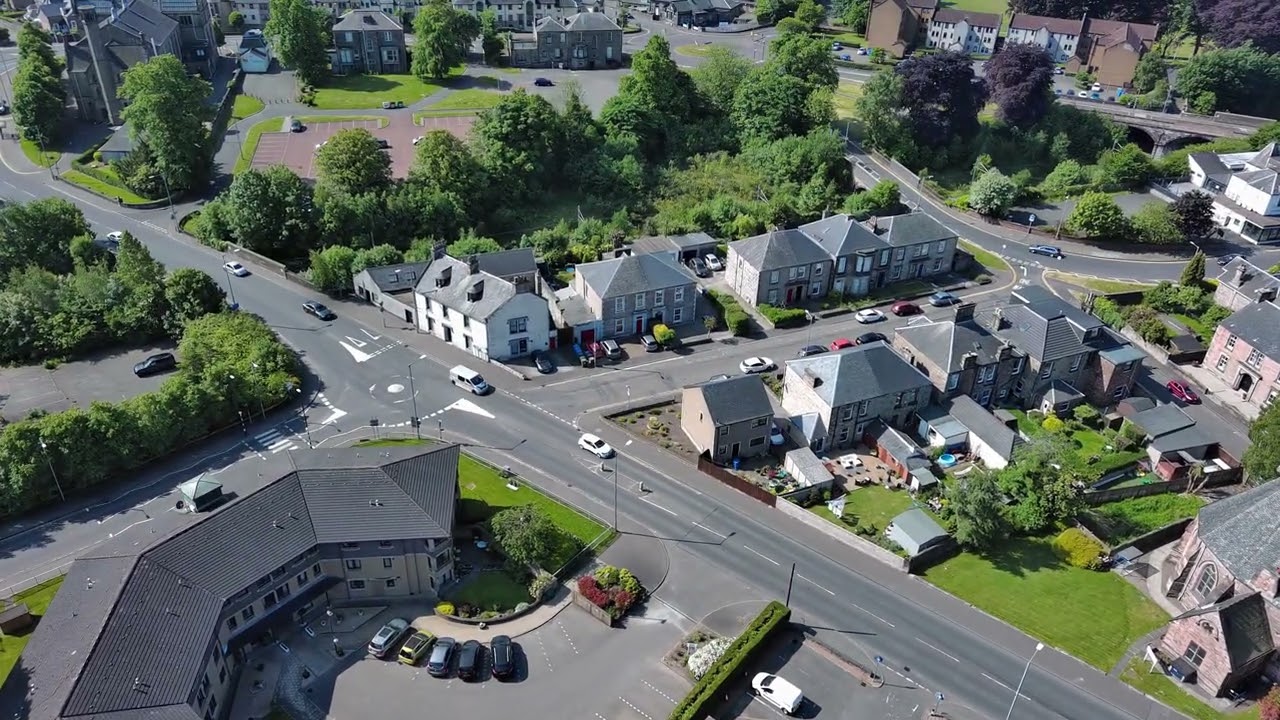 Wee Jaunt round part of Local Town .. Alloa Leisure Bowl and Greenfield House Central Scotland
