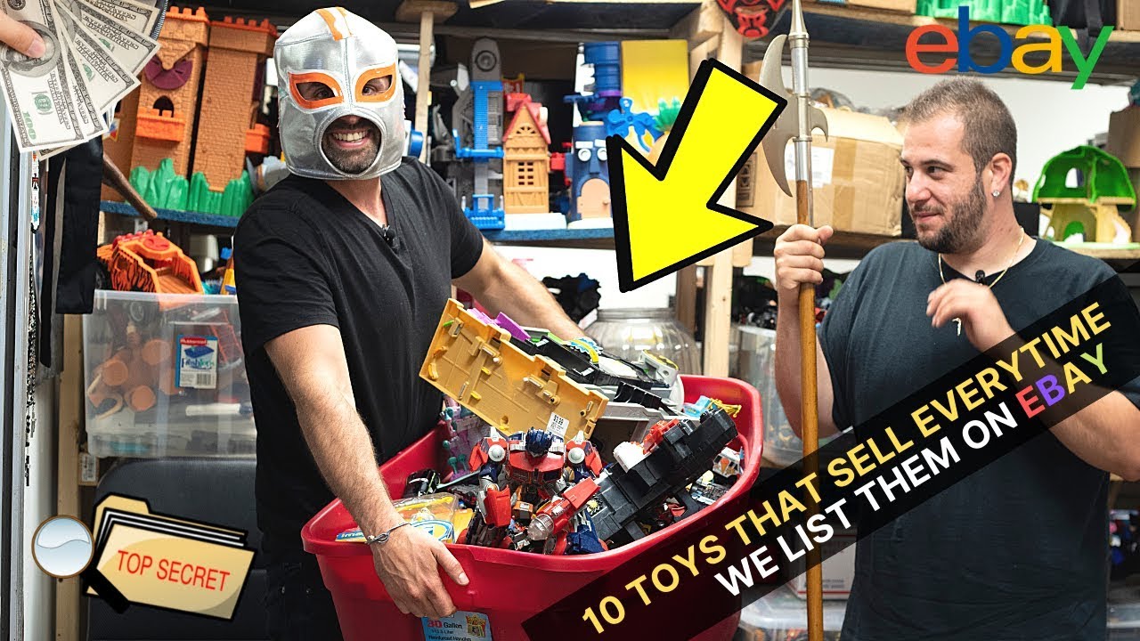 10 TOYS THAT SELL FAST EVERYTIME WE LIST THEM ON EBAY