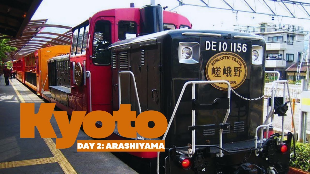 Day 2 in Kyoto - Riding the Sagano Romantic Train