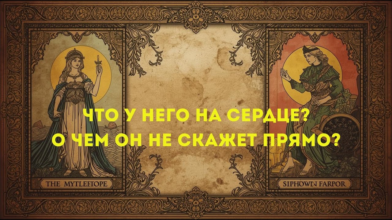 Всё, что он не скажет тебе прямо! Что у него на сердце?