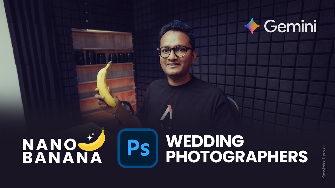 Обработка свадебных фотографий изменилась навсегда! Nano Banana + Photoshop 🍌✨