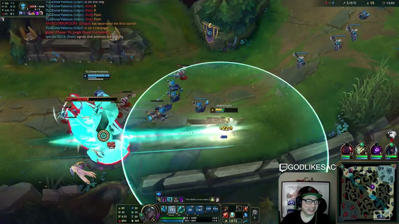 Senna UDYR Duo BOT DOMINATION Troll Gaslighting Yapping Spanish LAN server JAJA XD #leagueoflegends