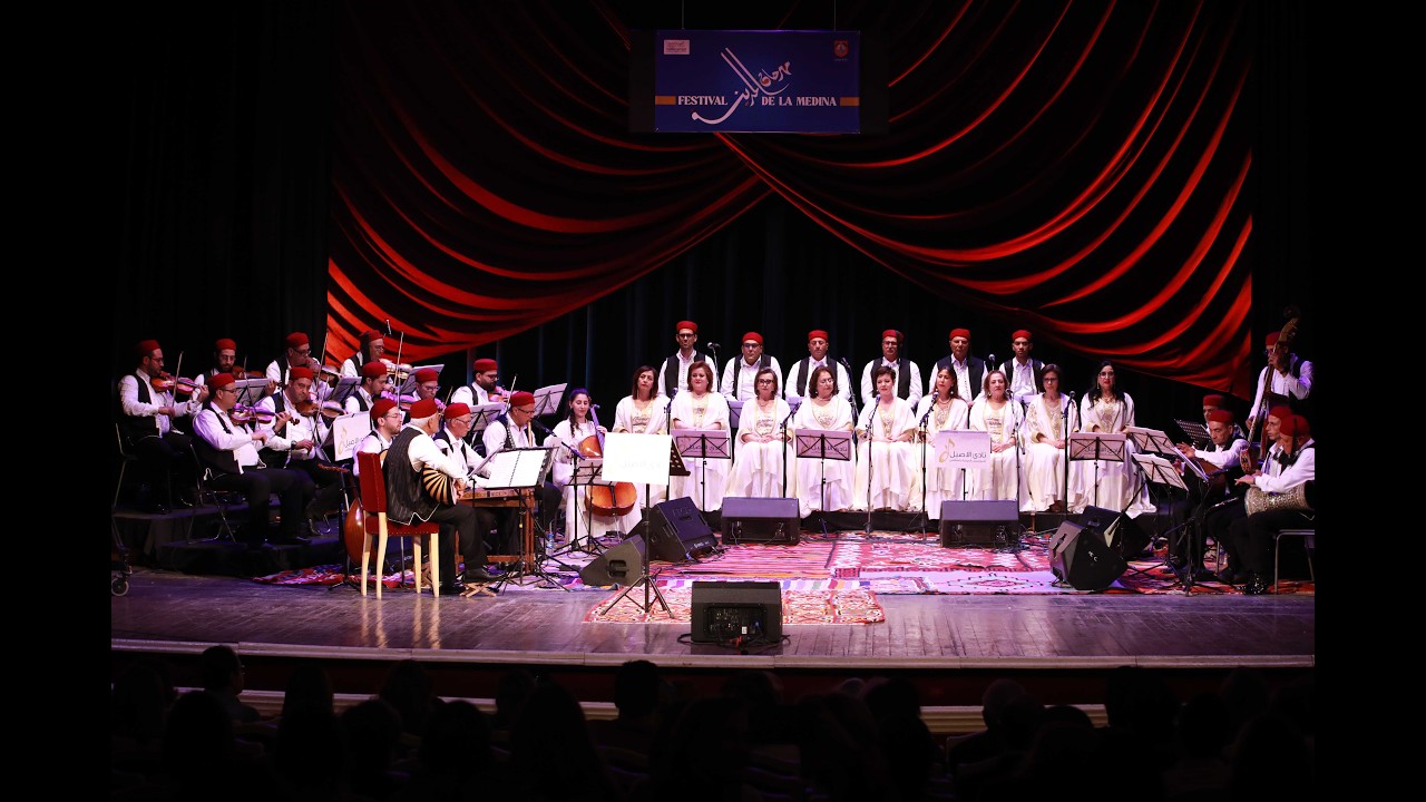 عرض فرقة نادي أصيل للموسيقى العربية في إطار مهرجان المدينة بتونس – الدورة 42، بعنوان 