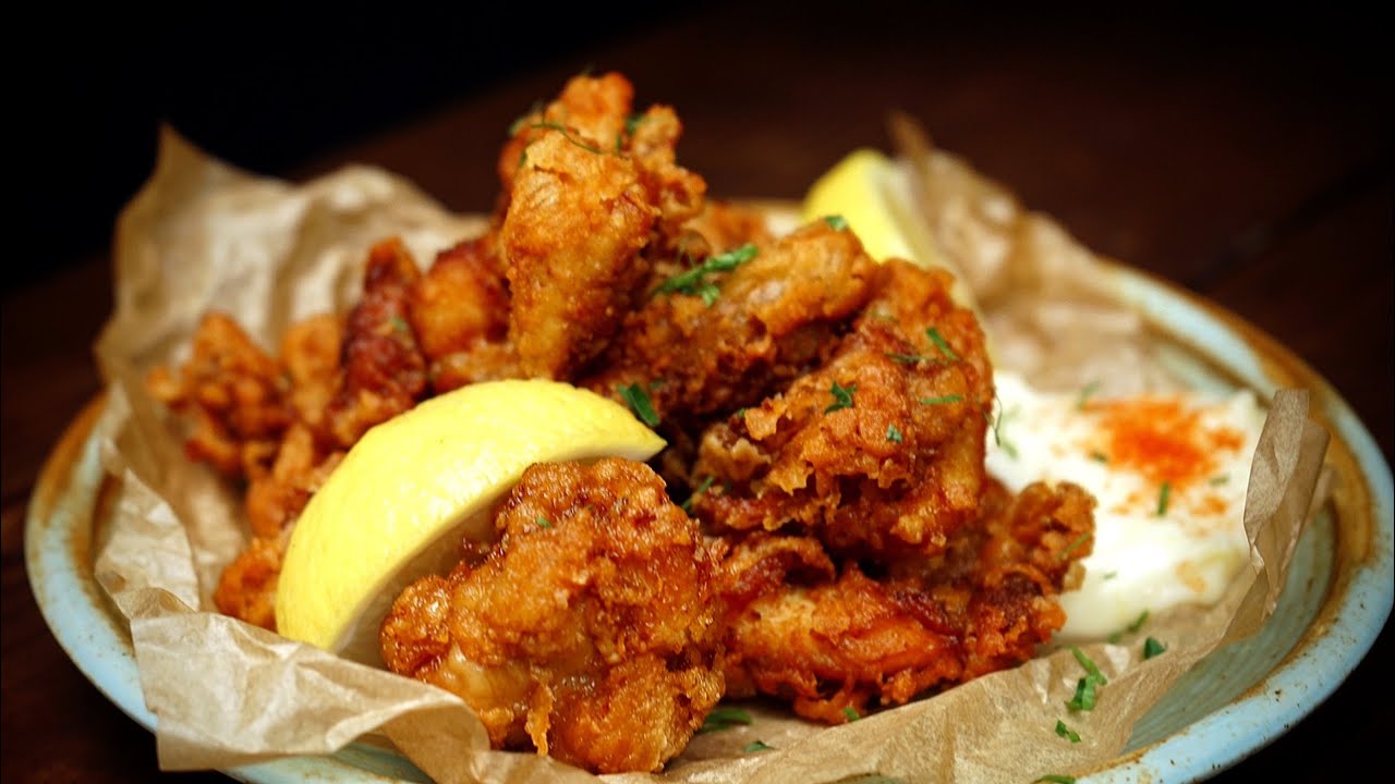在家都能做出日料餐廳的水平～日式唐揚炸雞塊Fried chicken kara-age recipe