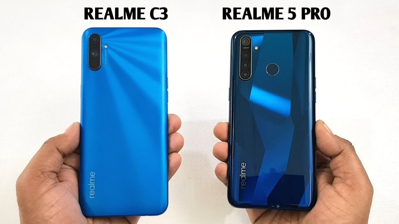 Realme C3 vs Realme 5 Pro | Speed Test | Comparison