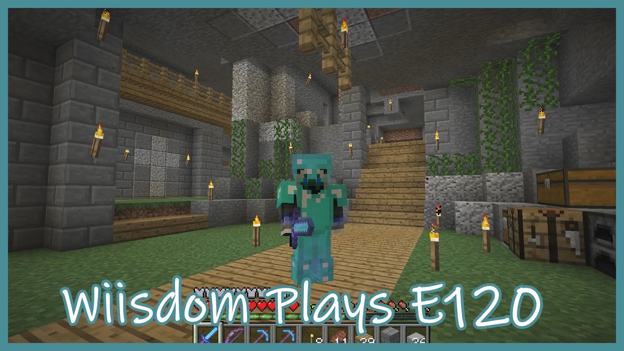 Wiisdom Plays Minecraft E120: Долгожданный выпуск (3-летний перерыв)