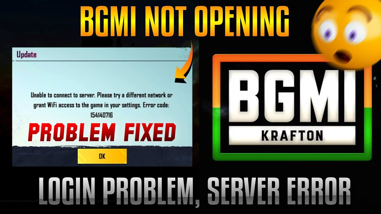 bgmi Not Opening 😱 BGMI SERVER DOWN 😱 BGMI NOT OPENING PROBLEM FIXED ? 😱 BGMI Unban Latest News
