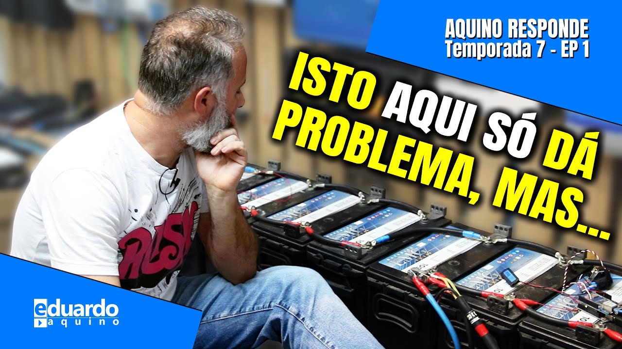 COMO AUMENTAR AUTONOMIA das BATERIAS no Off Grid | Eduardo Aquino