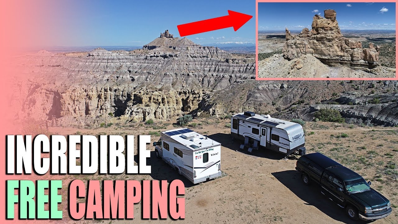 Incredible Free Camping - Angel Peak New Mexico BLM Campsite Review