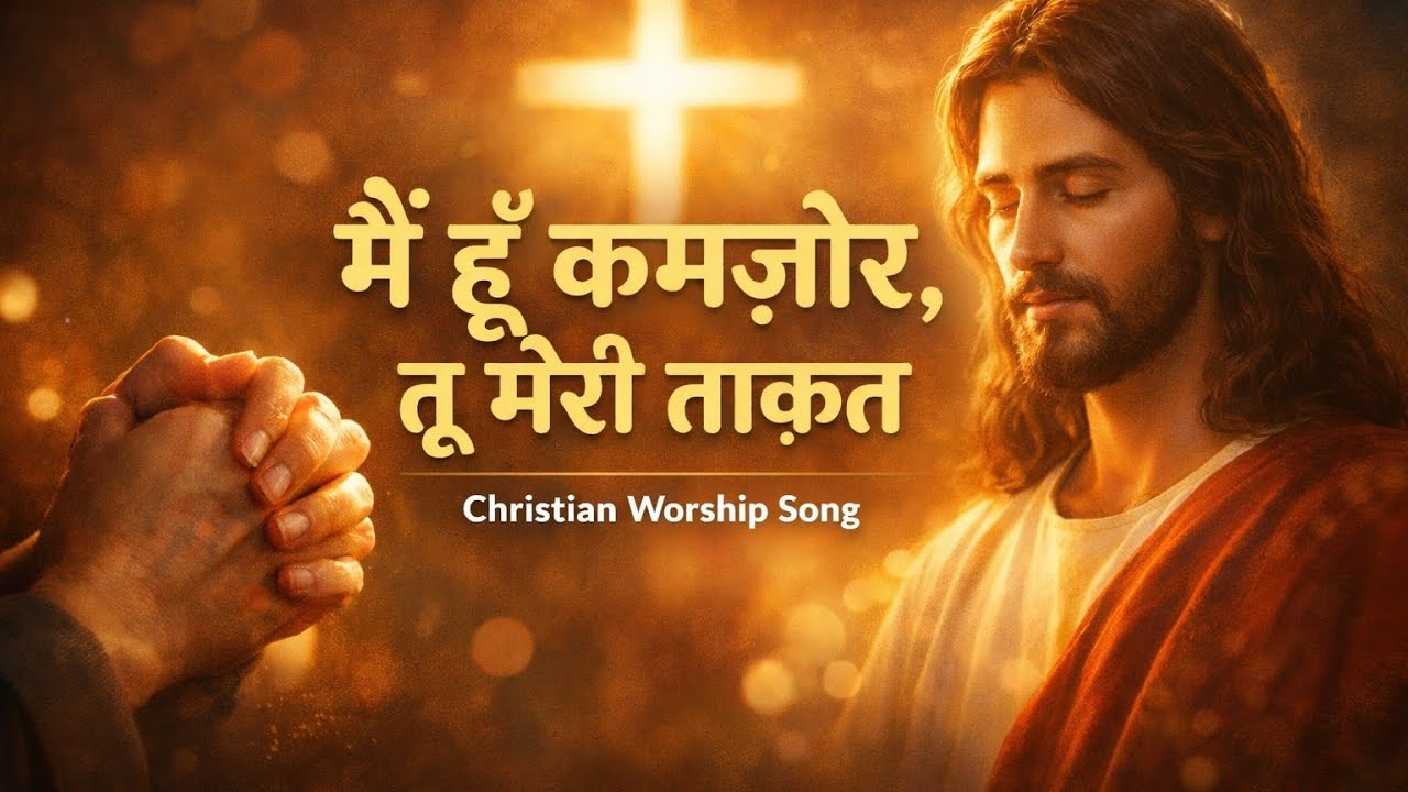 मैं हूँ कमज़ोर, तू मेरी ताक़त | Hindi Christian Worship Song | Yeshu Masih Prayer Song