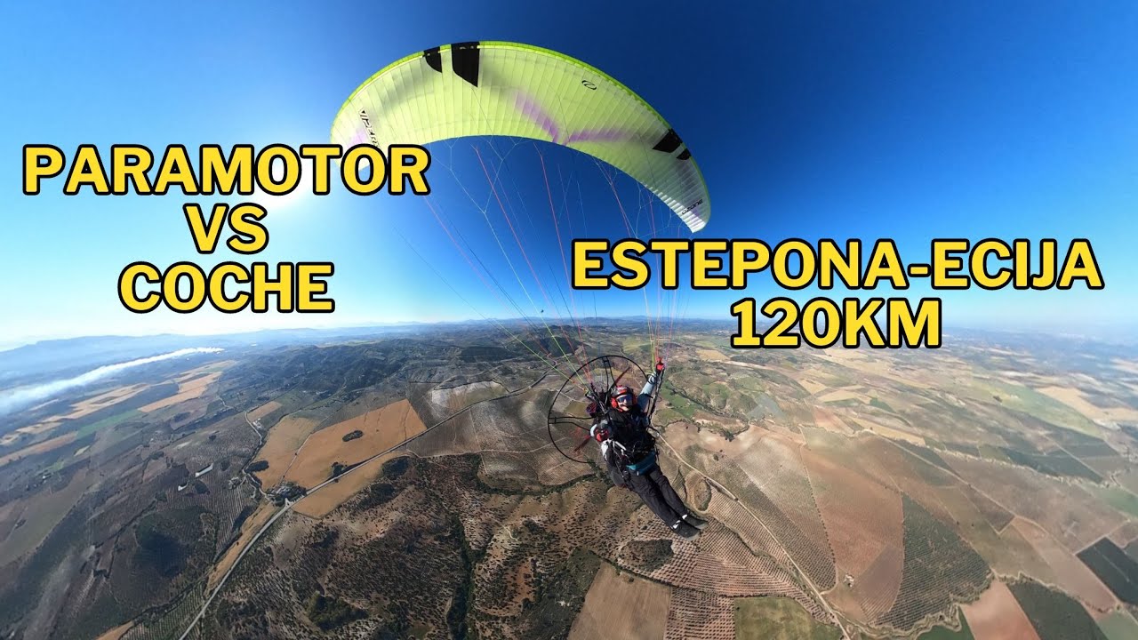 De Estepona a Ecija, mas rapido volando que en coche. 120km