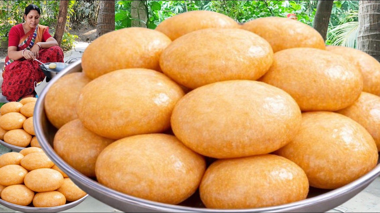 মুড়ি দিয়ে এভাবে পোয়া পিঠে একবার বানিয়ে দেখুন এত সুন্দর ফুলকো ফুলকো নরম তুলতুলেহবে ভাবতে পারবেননা