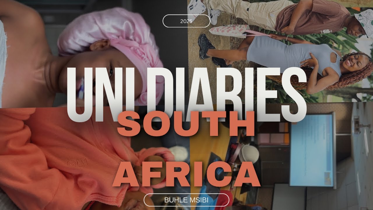 💌 UNI DIARIES ep 1 | SOUTH AFRICAN YOUTUBER 🇿🇦
