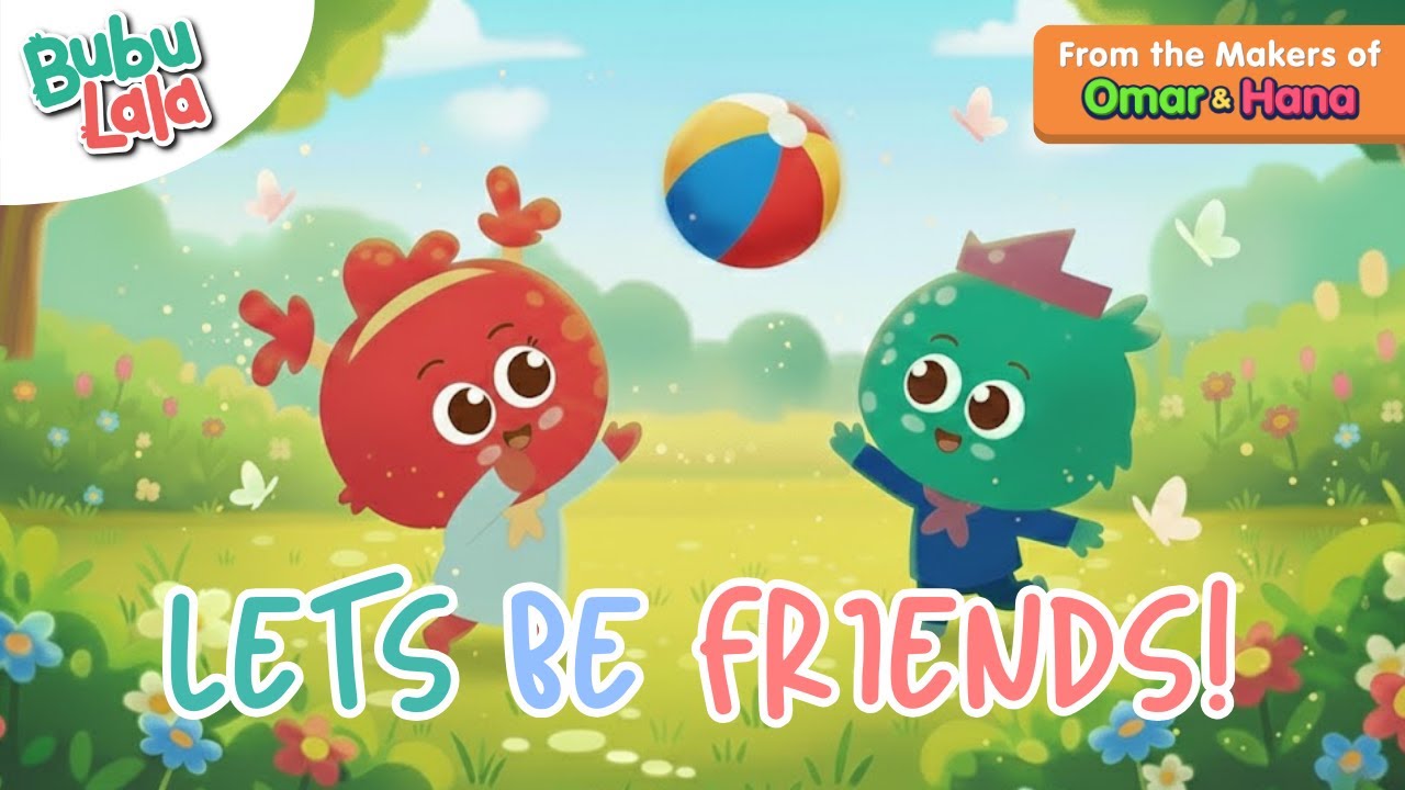 From The Makers of Omar & Hana | Bubu Lala - ✨Let's be Friends! 🥰| Compilation | Durioo+