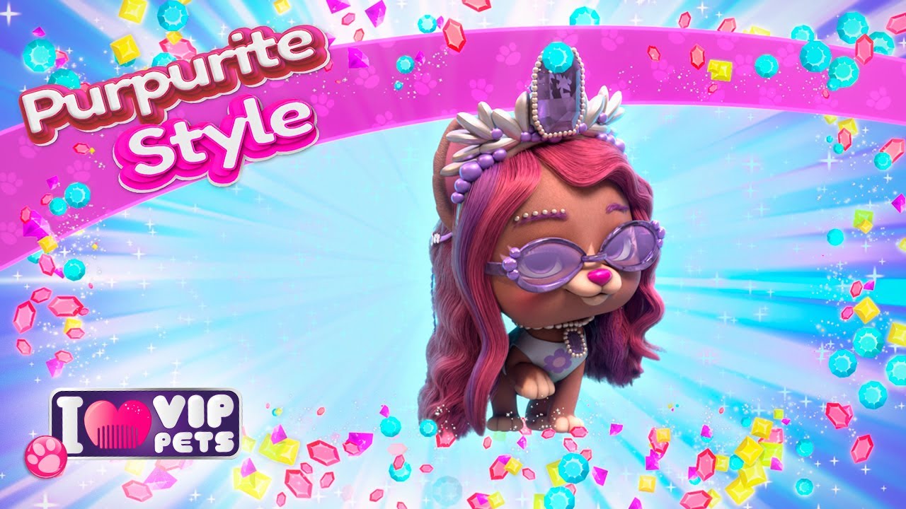 🎉 PURPURITE STYLE 🎉 COLLECTION 🤩 VIP PETS 🌈 HAIRSTYLES 💇🏼‍♀️ Full Episodes ✨For KIDS in ENGLISH