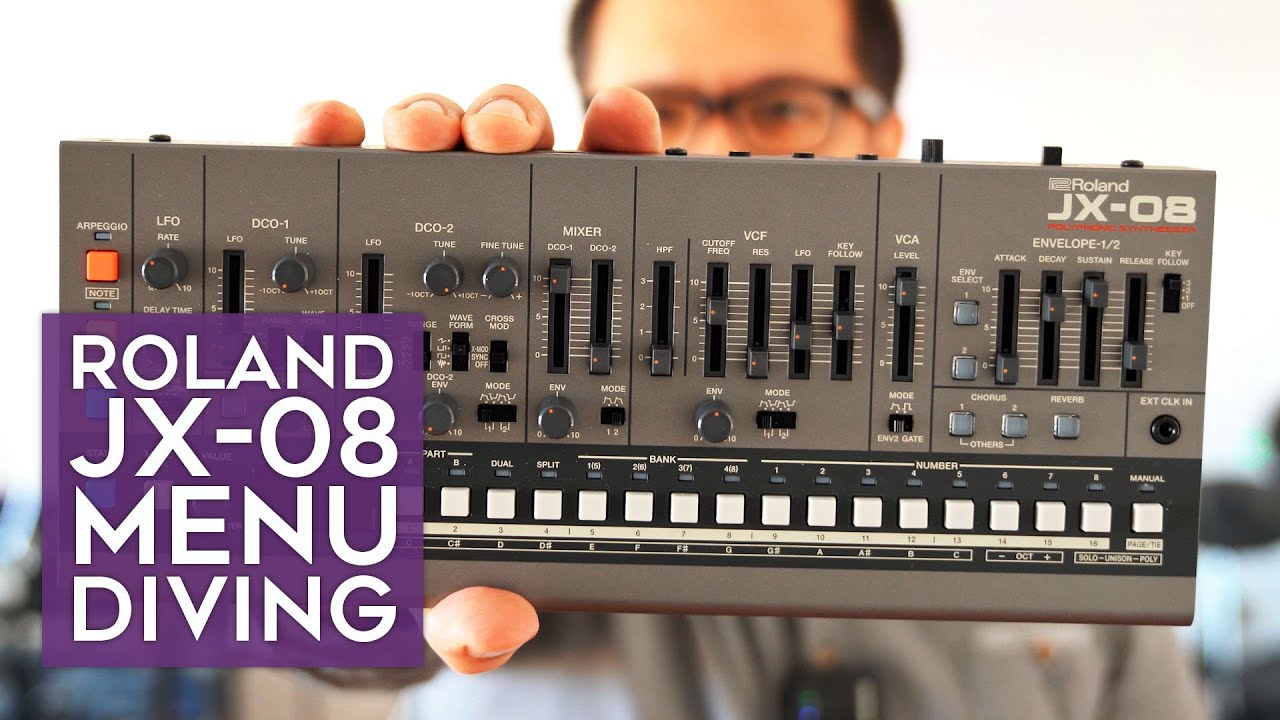 10 things you might have missed about the Roland JX-08 because you didn't read the manual