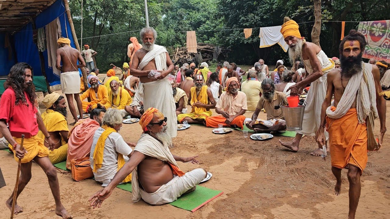 Chitrakoot मंदाकिनी नदी किनारे जंगल के दिव्य संतो का दर्शन 