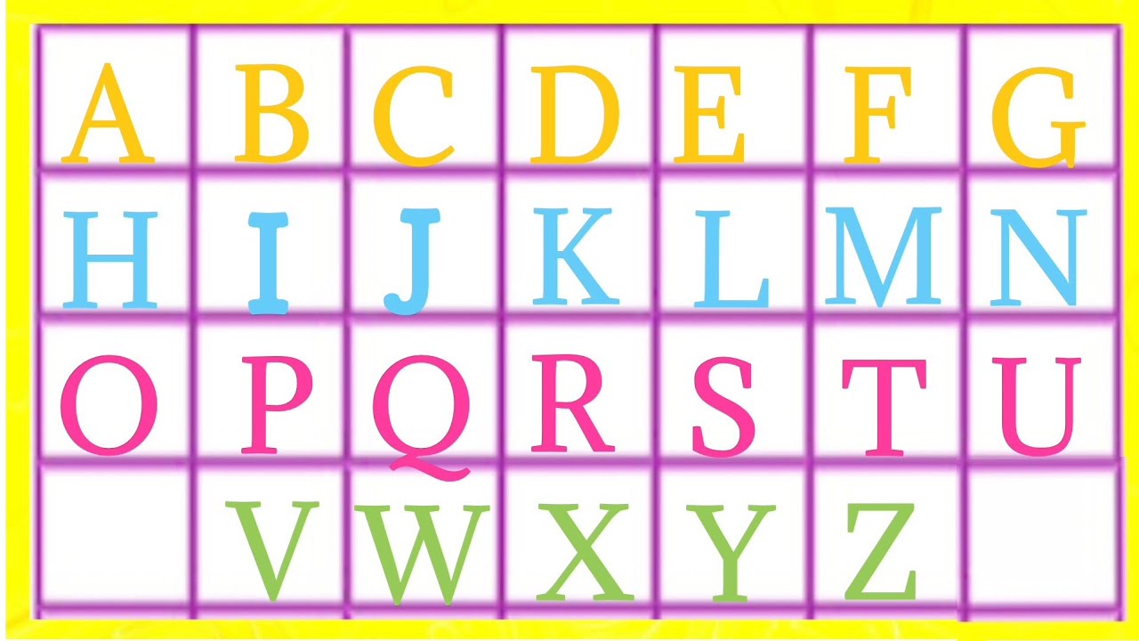 ABCD Study video | ABCD learning | ABCD rhymes |
