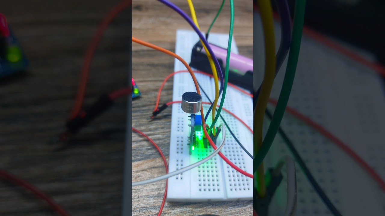 sound sensor module project #shorts