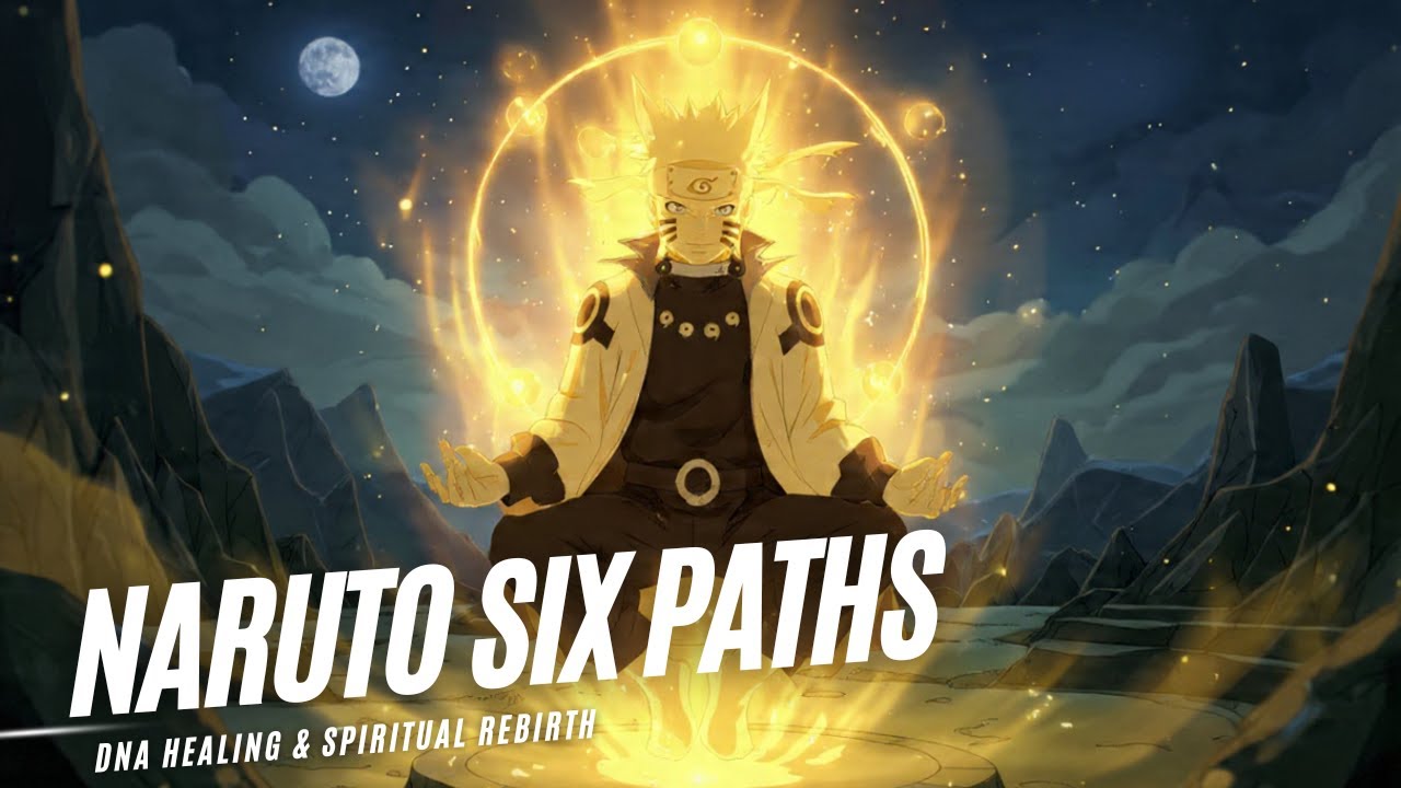 Naruto Six Paths: 528Hz + 432Hz Cura do DNA & Renascimento Espiritual - Healing & Spiritual Rebirth